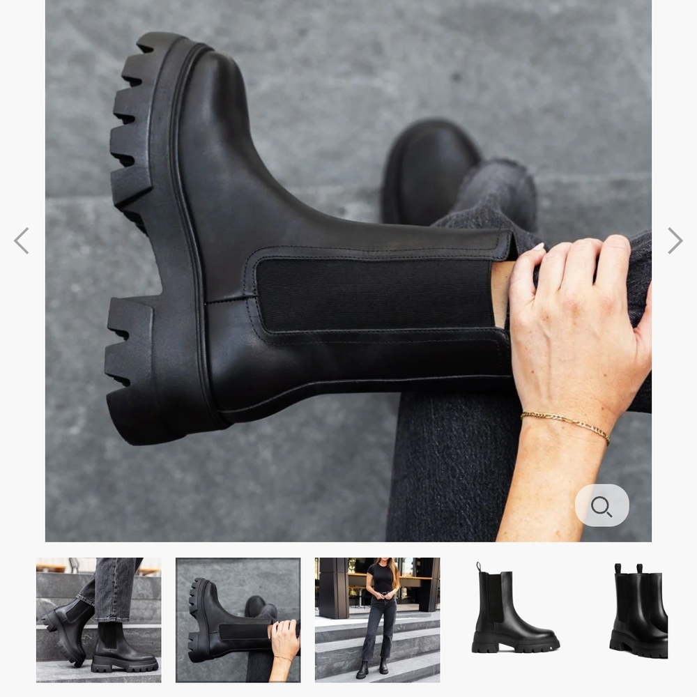 Thursday Boots - Black Women's Chelsea Boots